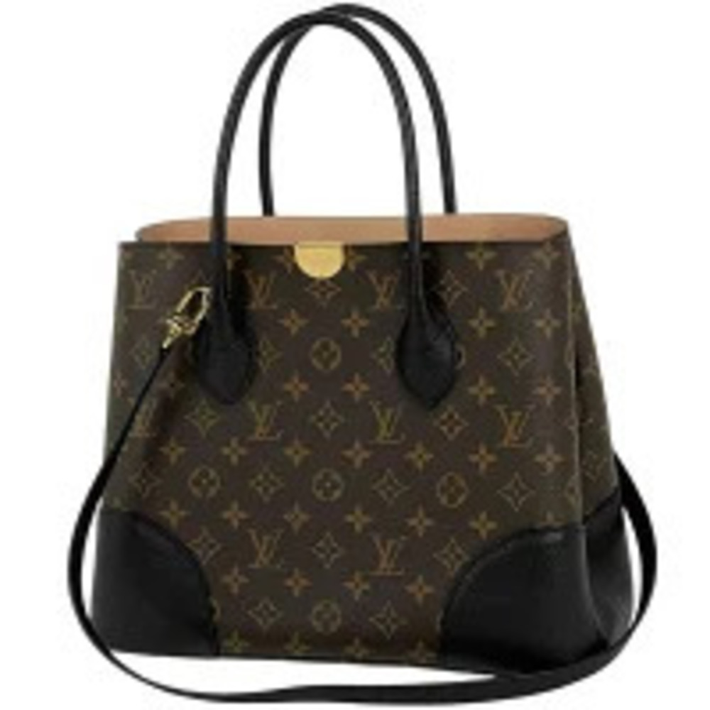 Louis Vuitton Flandrin Shoulder Bag Handbag Monogram Brown Noir Black